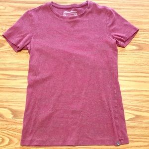 Reddish Purple Eddie Bauer Tee